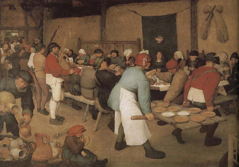 Pieter Bruegel Peasant wedding Spain oil painting art